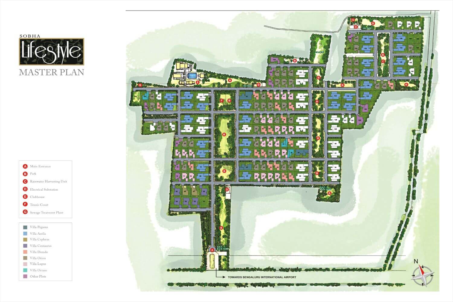 SOBHA Lifestyle Legacy Master Plan